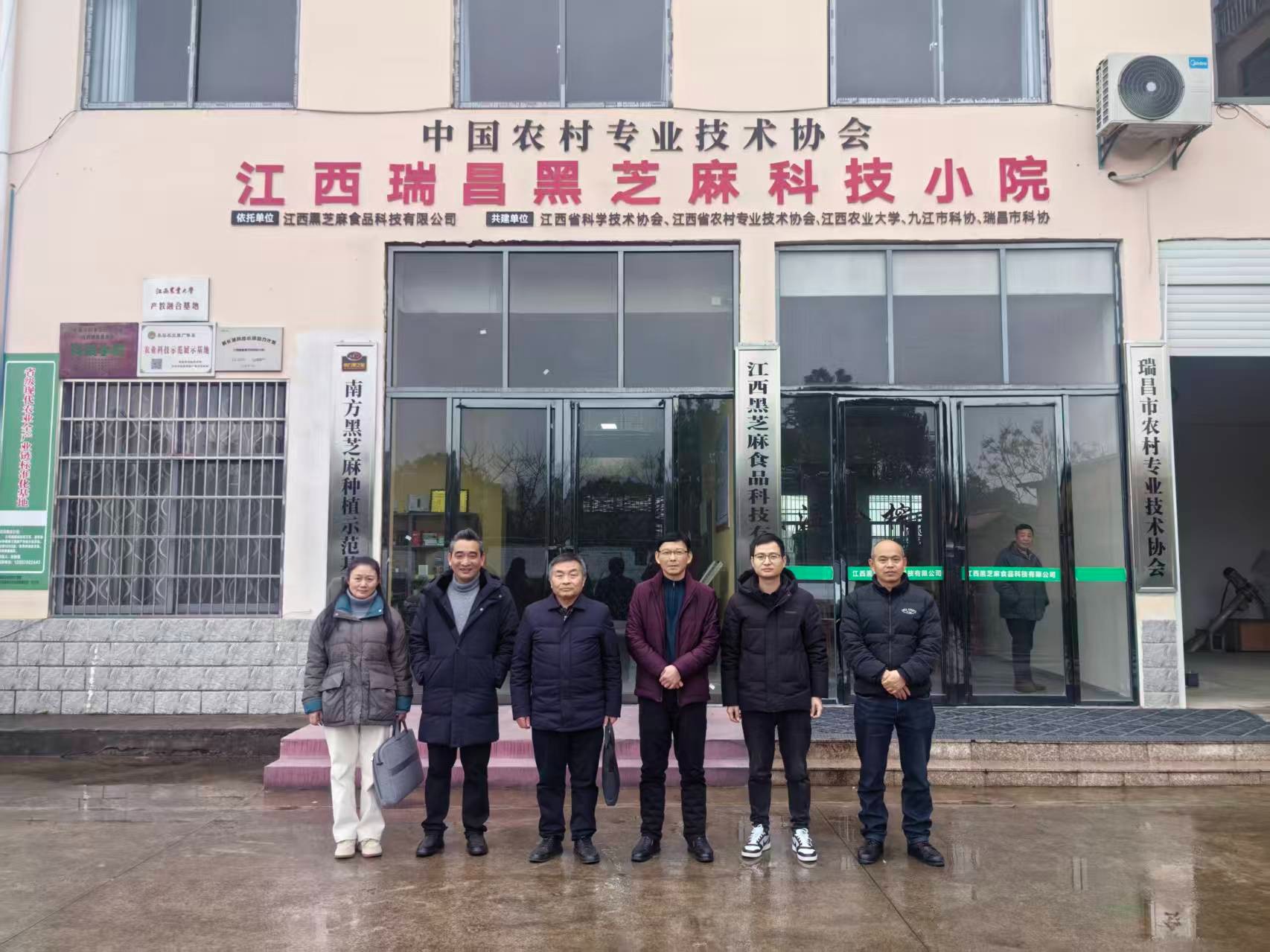 专家考察团调研瑞昌黑芝麻科技小院 共谋“科技+产业”新篇章